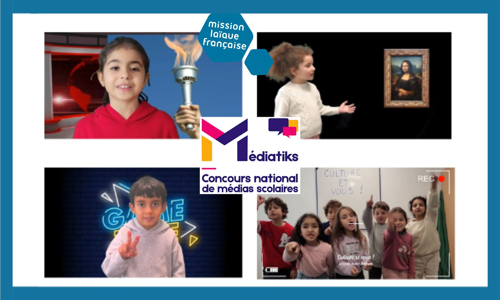 Les établissements du réseau Mlfmonde se distingue lors du concours #Médiatiks !