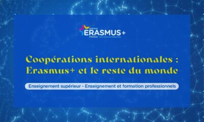 Erasmus + publie le recueil de données 2023 de ses coopérations internationales