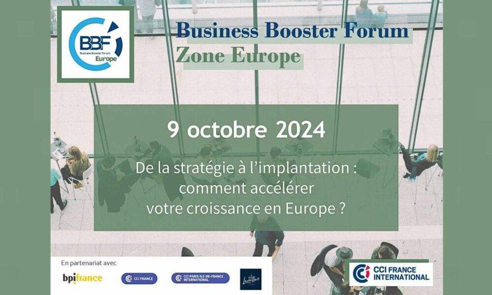 Un forum pour booster son business en Europe