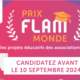 Lancement du Prix FLAM Monde