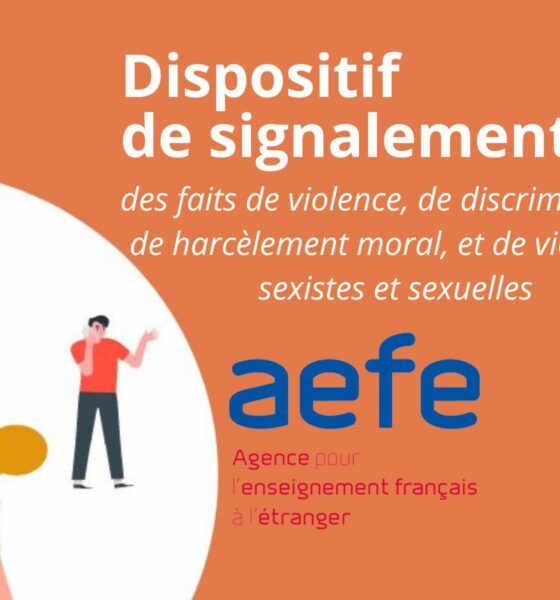 AEFE : un arrêté pour un dispositif de signalement des violences et du harcèlement