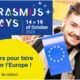 Les #ErasmusDays reviennent du 14 au 19 octobre 2024 !