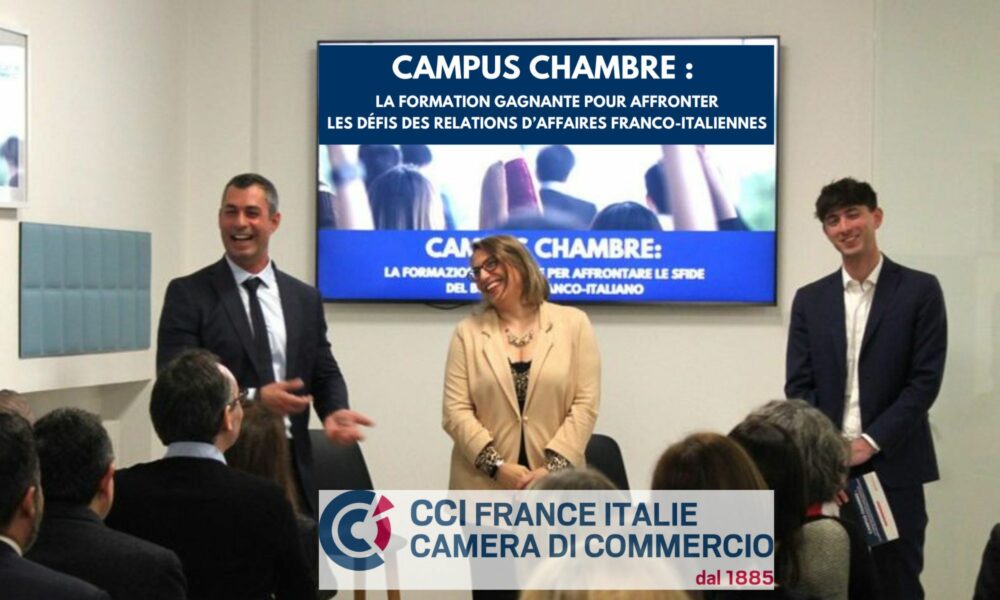 La CCI France-Italie lance « Campus Chambre » un service de formation personnalisé