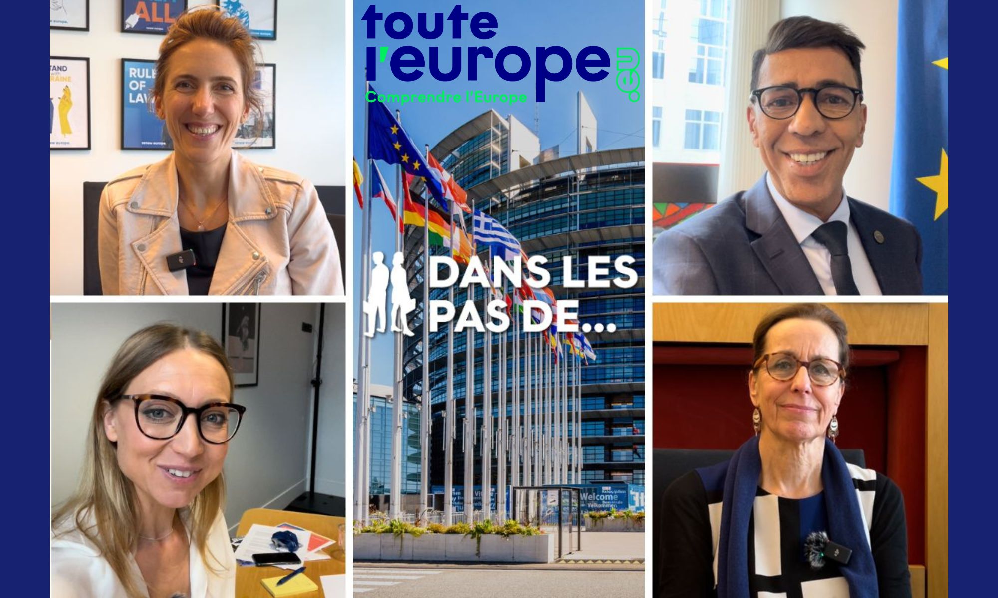 « Dans les pas de »: une série pour découvrir les rôles des députés européens français